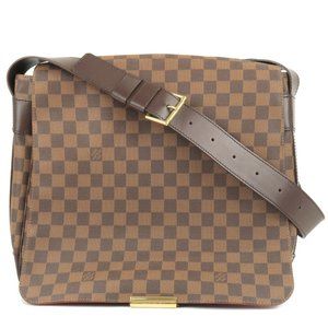 Damier Ebene Bastille Shoulder Bag